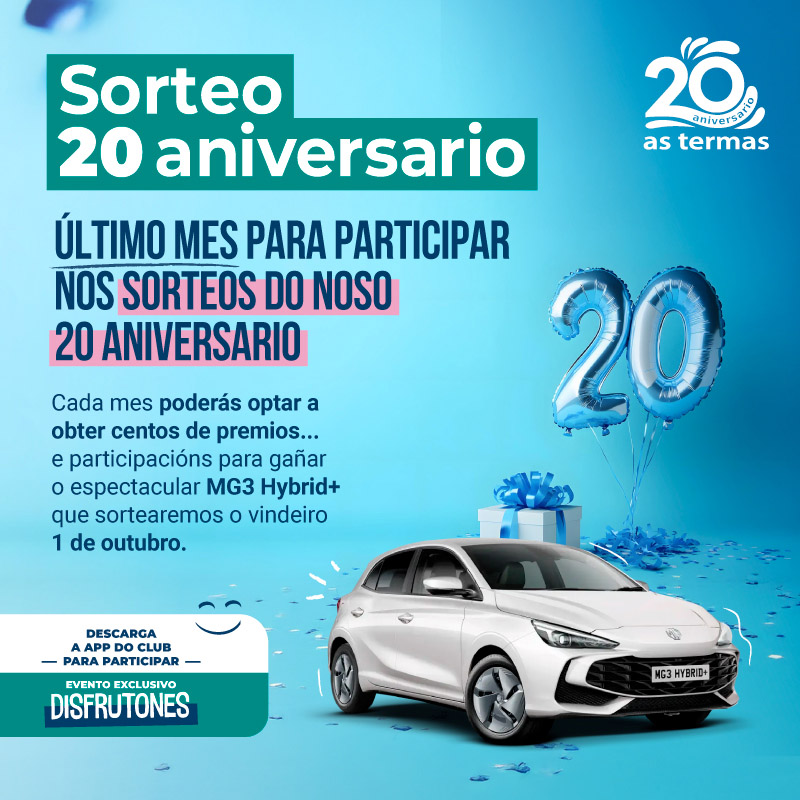 20ª Aniversario CC As Termas