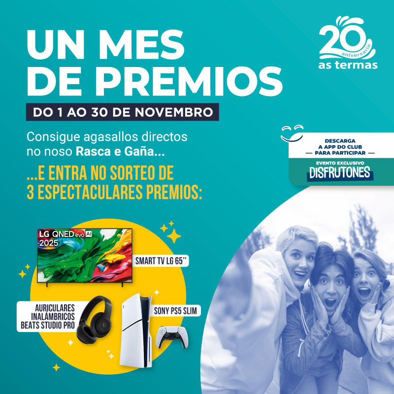 Crees que o único interesante que ten novembro é o Black Friday?