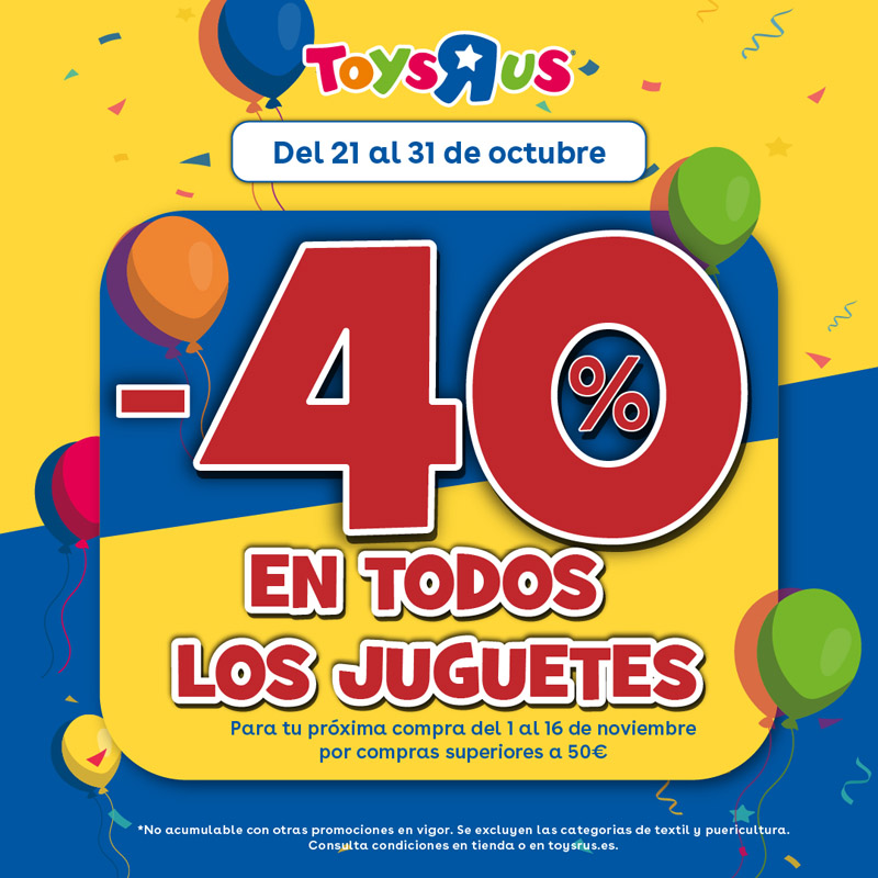 Promociones Toys “R” Us Portal de la Marina Promociones Toys “R” Us Portal de la Marina