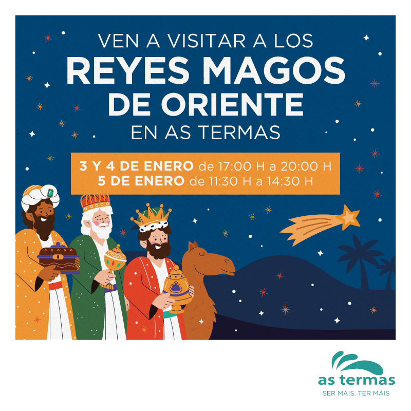 ¡Nos visitan los Reyes Magos de Oriente!