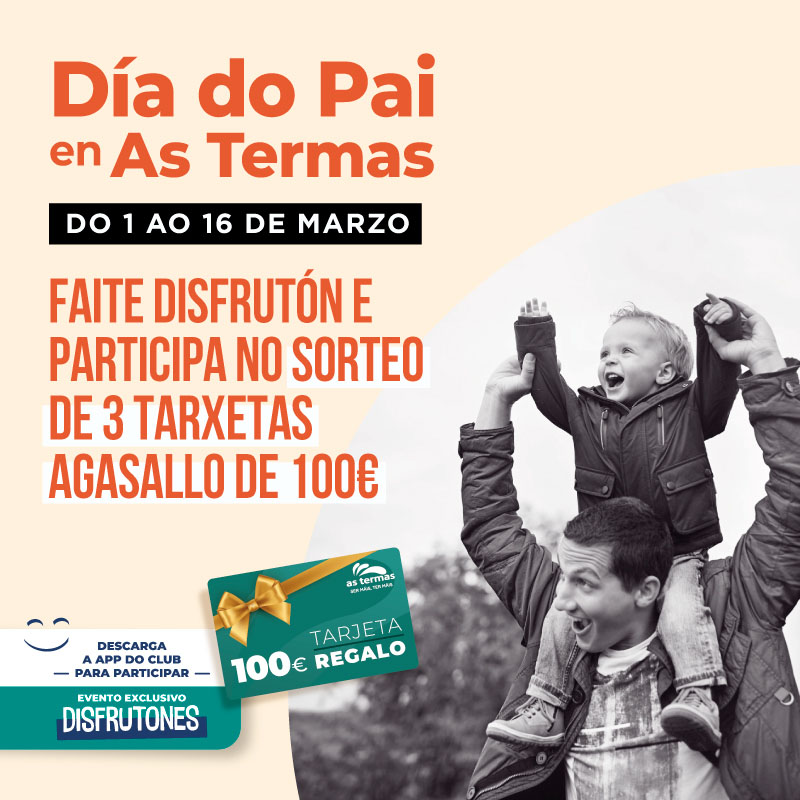 Celebra o día do pai con 100€!