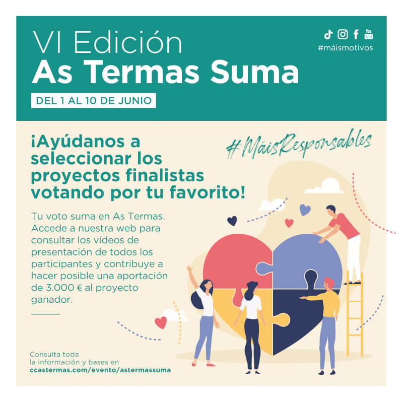 ¡Abierta la fase de votación de As Termas Suma!