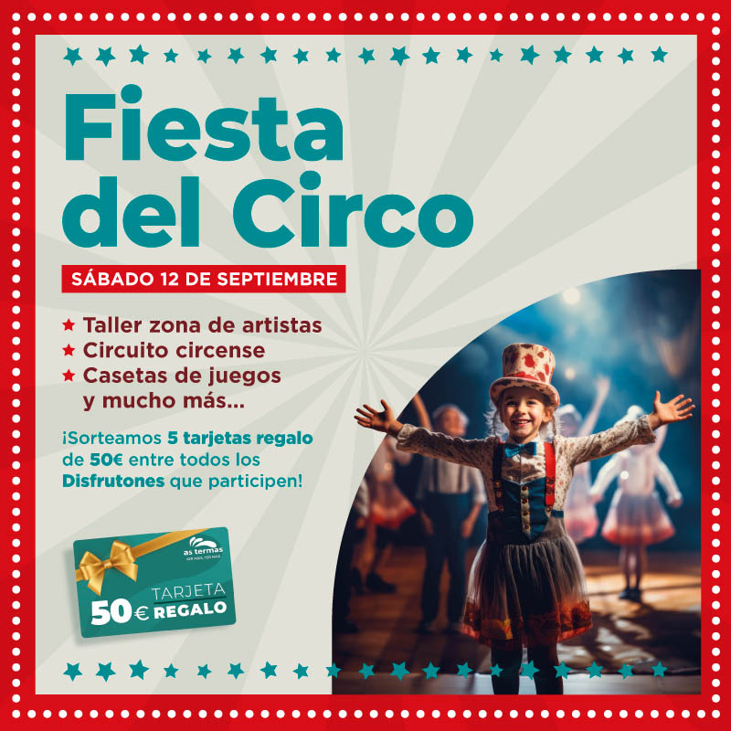 🎪✨ ¡LA FIESTA DEL CIRCO VIENE CON PREMIO! ✨🎪