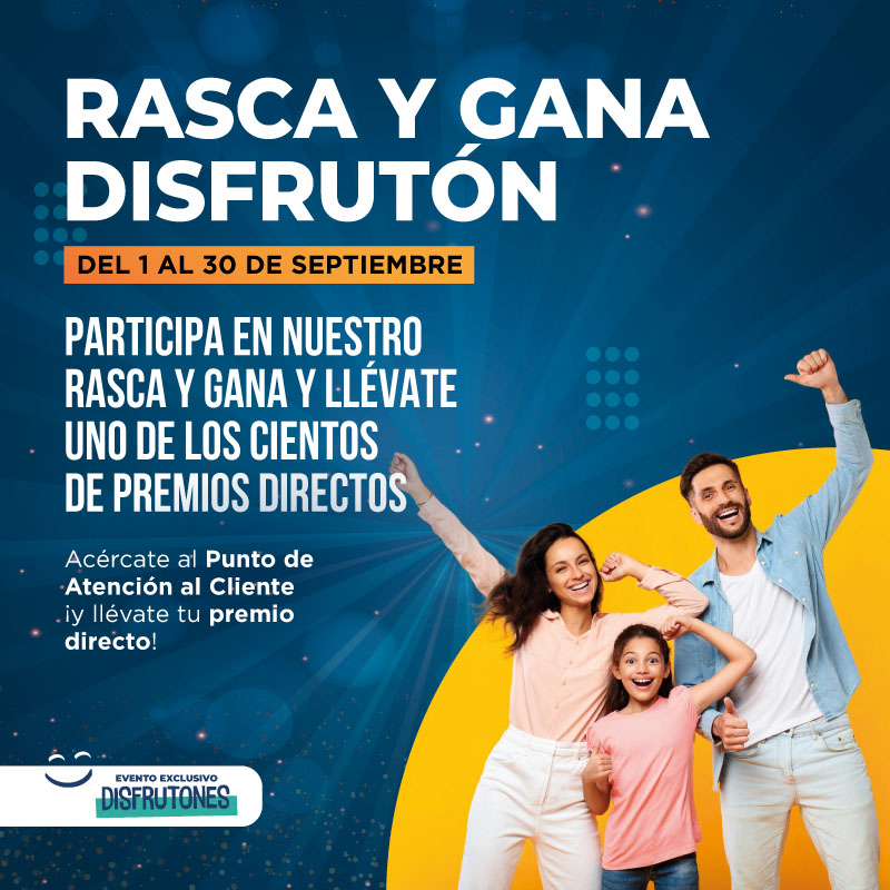 ✨ ¡RASCA Y GANA, UN MES DE PREMIOS! ✨