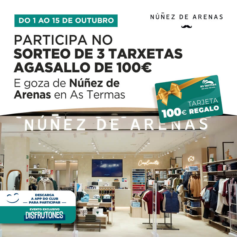 🎁 REGALAMOS 3 TARXETAS REGALO DE 100 €!