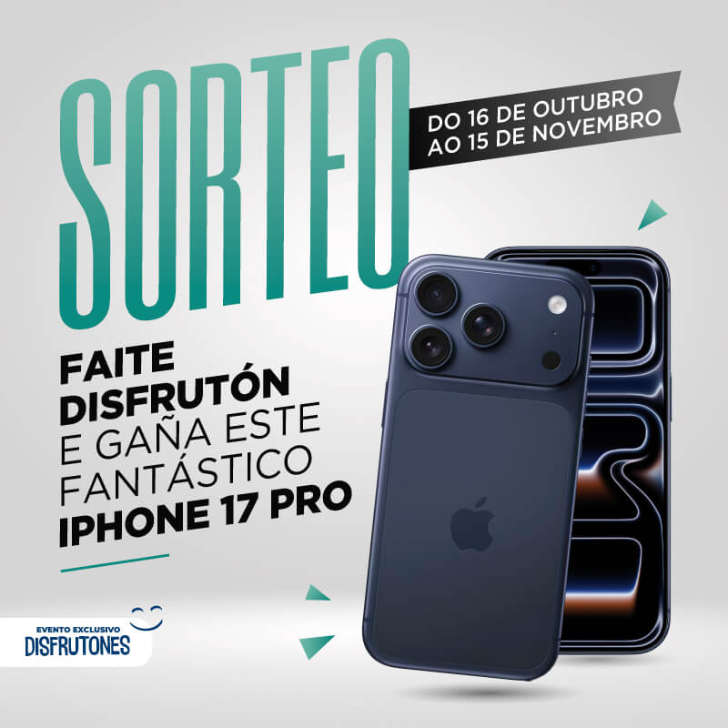 ESTAMOS A SORTEO UN IPHONE 17 PRO! 📱